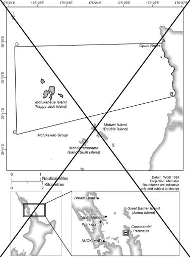 Motukawao Islands High Protection Area