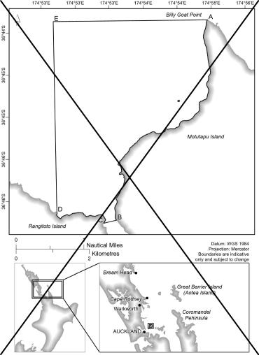 Rangitoto and Motutapu High Protection Area