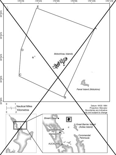 Mokohīnau Islands High Protection Area