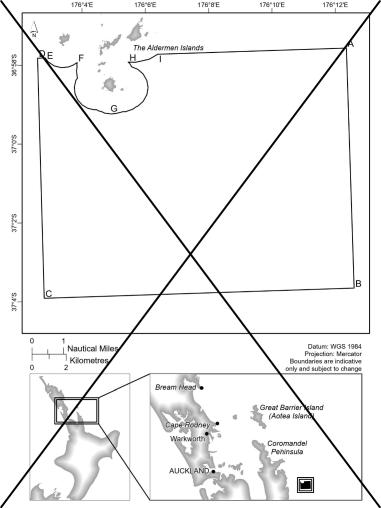 Aldermen Islands / Te Ruamahua (south) High Protection Area