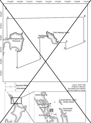Tiritiri Matangi Seafloor Protection Area