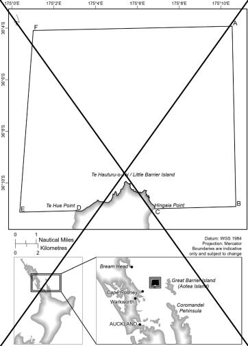 Te Hauturu-o-Toi / Little Barrier Island High Protection Area