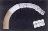 Bent cigarette