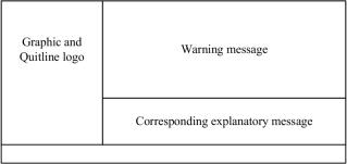 Landscape layout with larger graphics and Quitline logo on the left