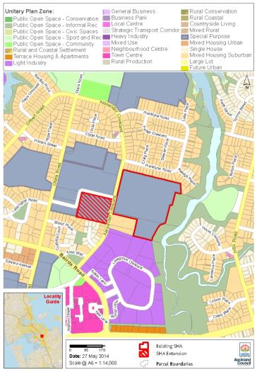 Alexander Crescent special housing area extension