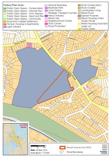 Kohimarama Road, Kohimarama special housing area