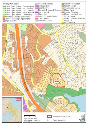 Massey Cluster special housing area