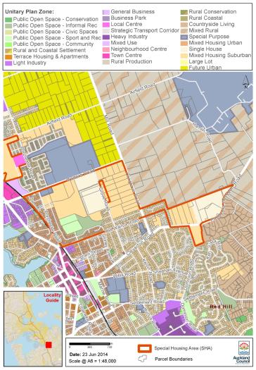 Takanini Strategic special housing area