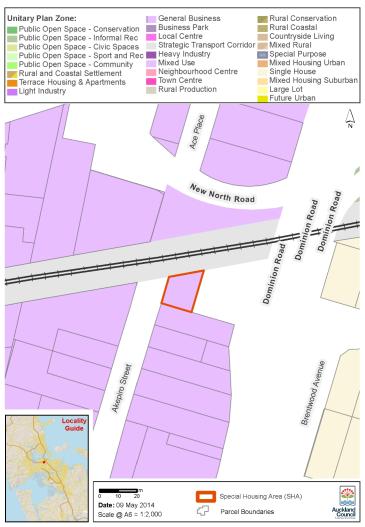 Akepiro Street, Mt Eden special housing area