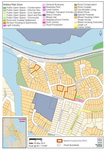 Meadowbank Cluster special housing area
