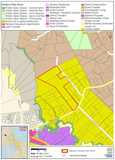 Oraha Road, Kumeu special housing area