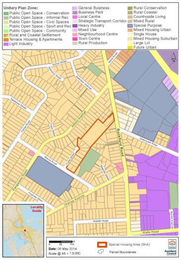 Tuata Street, One Tree Hill special housing area